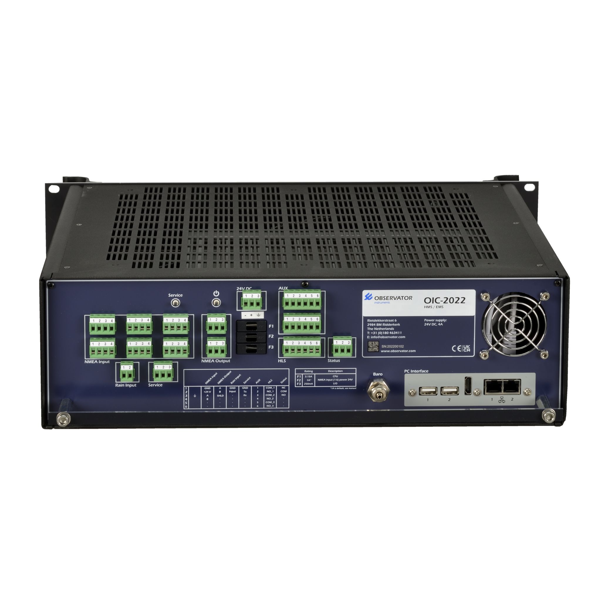 Observator Diff OIC-2022 HMS/EMS Server – Observator